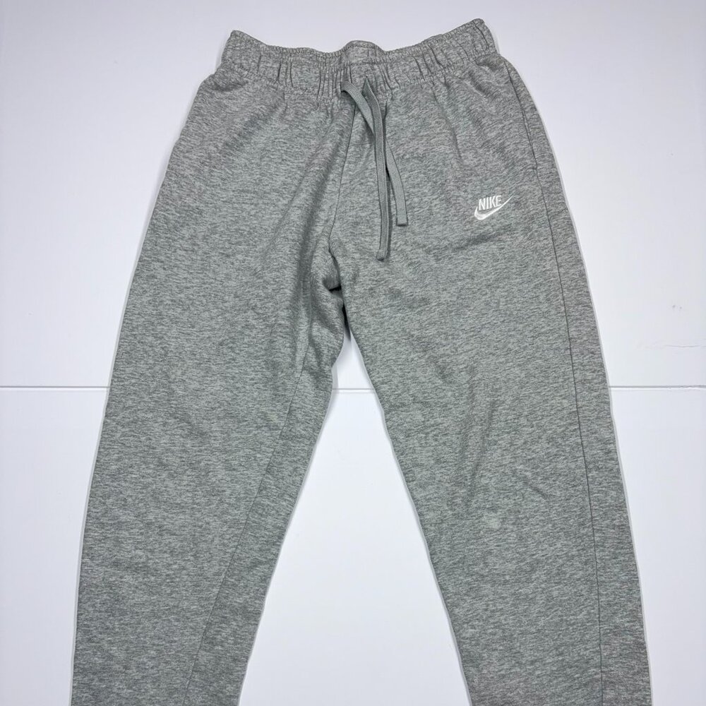 Nike Men's Sweatpants Jogger Tapered Drawstring Soft Comfy Unisex Gray - Small